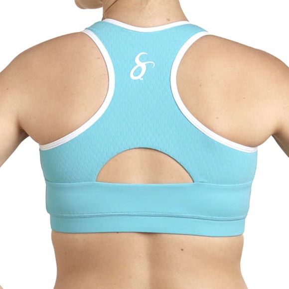 Apex Compression Sports Bra w Phone Pocket - Picture 2 of 5